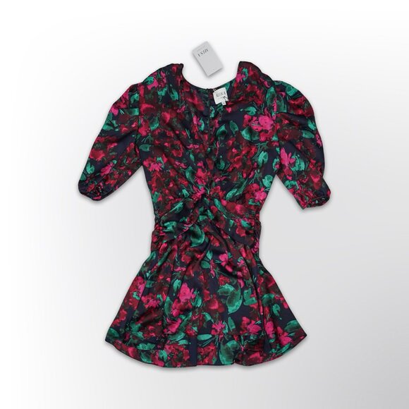 MISA Los Angeles Floral Mini Dress - XS - Picture 1 of 2